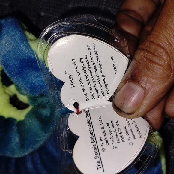 Retired Ty Beanie Babies Hissy - Picture 6 of 8